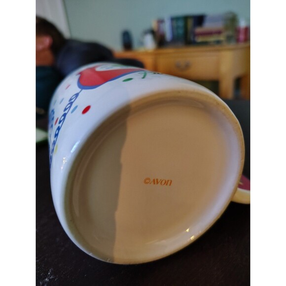 Vintage 1980's Friends Mug Cup Standard Size Telephone Gift - Picture 2 of 2